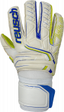 Reusch Attrakt S1 Junior 5072135 1091 white blue yellow front